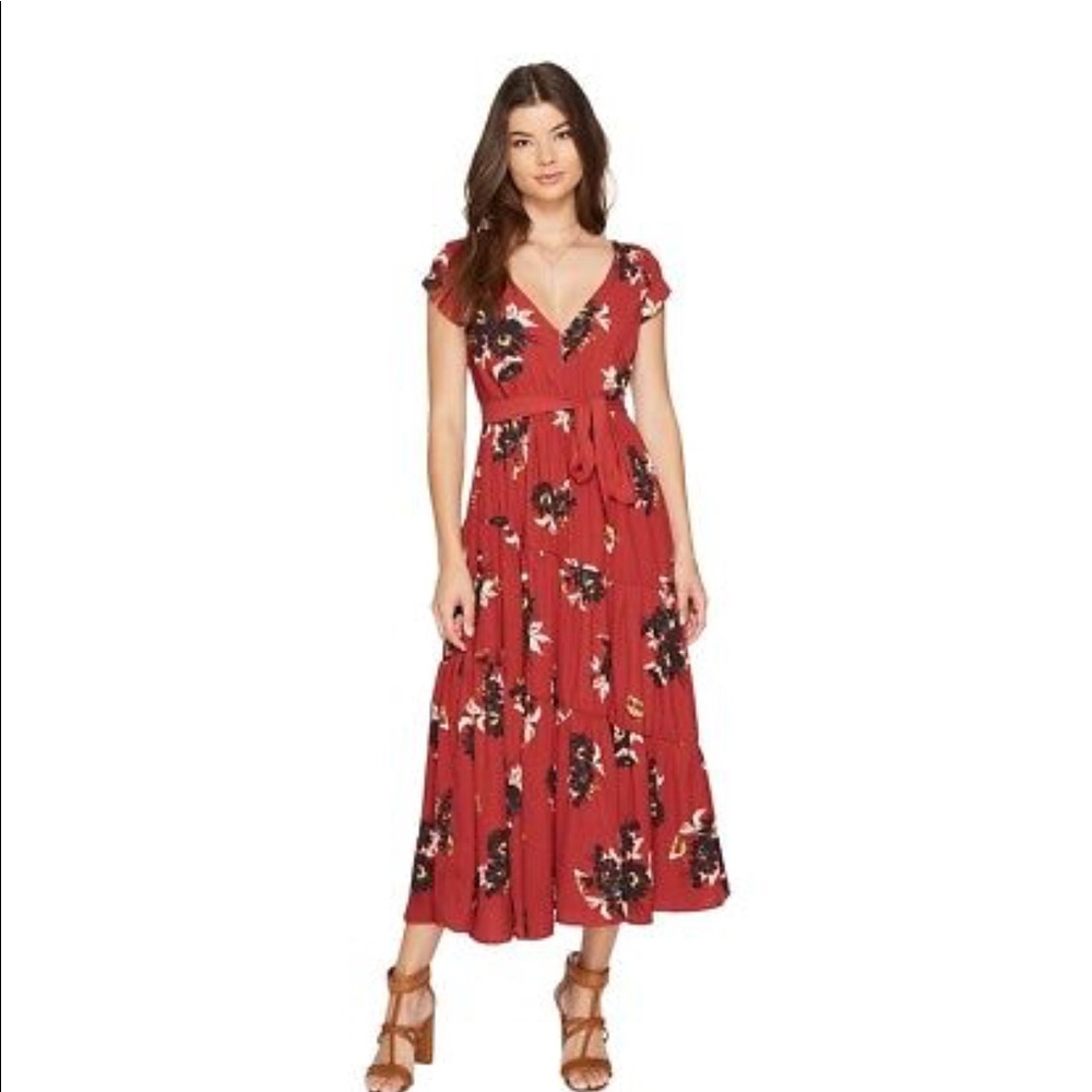 👗 Free People All I Got Maxi Dress Size 4 👗